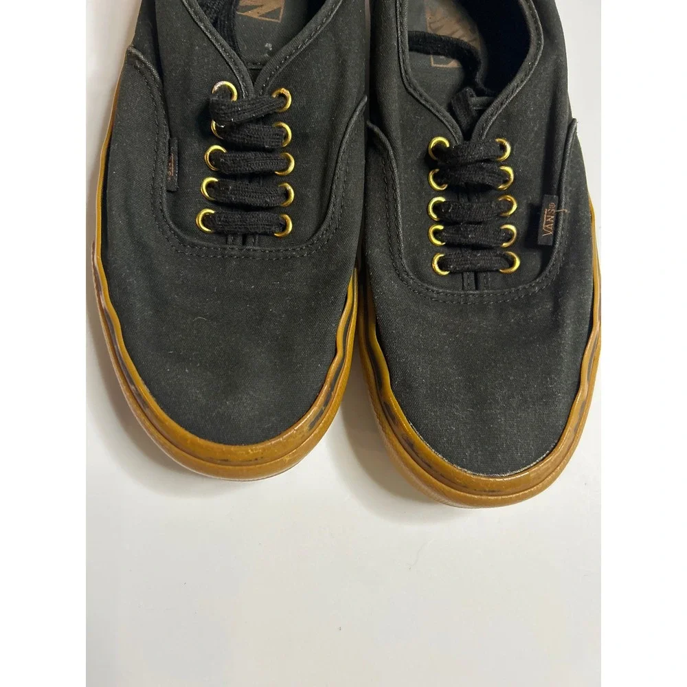 Vans Black Canvas Sneakers Mens Size 10